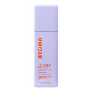 lot 4132 image: BYOMA Moisturizing Rich Cream - Barrier Repair Cream Face Lotion with Bakuchiol and Shea Extract - Ceramide Face Moisturizer for Dry Skin - Anti Wrinkle, Alcohol Free Face Moisturizer - 1.69 fl.oz