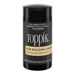 lot 4146 image: Toppik Hair Building Fibers, Medium Blonde, 3g Fill In Fine or Thinning Hair Instantly Thicker, Fuller Looking Hair 9 Shades for Men Women