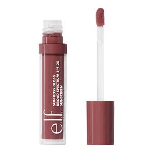lot 4147 image: e.l.f. Sun Boss Gloss SPF 25, Pigmented Lip Gloss For A High-Shine Finish, Moisturizing and Conditioning Formula, Vegan and Cruelty-Free, Thatfts My Jam