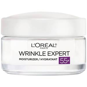 lot 4193 image: LftOreal Paris Wrinkle Expert 55 Anti-Aging Face Moisturizer with Calcium, Non-Greasy, Suitable for Sensitive Skin 1.7 fl. oz