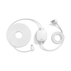 lot 4418 image: Blink Weather Resistant 13ft Power Adapter for Blink Mini 2 and Blink Outdoor 4 (White)