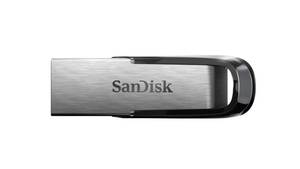 lot 4435 image: SanDisk 128GB Ultra Flair USB 3.0 Flash Drive - SDCZ73-128G-G46, black