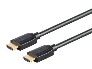 lot 4444 image: Monoprice Ultra 8K Premium High Speed HDMI Cable - 8 Feet - Black  48Gbps, 8K60Hz, Dynamic HDR, eARC - DynamicView Series, 1 Count (Pack of 1)
