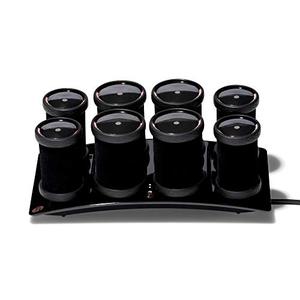 lot 5449 image: T3 - Volumizing Hot Rollers LUXE  Premium Hair Curler Set for Long Lasting Volume, Body and Shine  Set of 8-4 XL (1.75in) and 4 Large (1.5�) - Retail $131.49