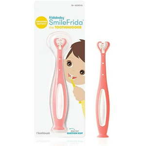 lot 5460 image: Fridababy SmileFrida Toddler Toothbrush in Pink 6 Pack