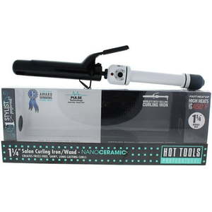 lot 5469 image: Vidal Sassoon Hot Tools HTBW45 Spring Curling Iron BlackWhite 1 14 Inches 1 Each - Retail $99.99