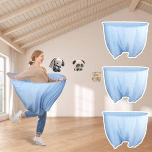 lot 5520 image: 3pcs Baby Shower Activities Big Diaper Games, Funny Giant Diaper Ice Breaker Game Catch Plushies in Large Jumbo Diaper Games Activities for Baby Shower Party Supplies
