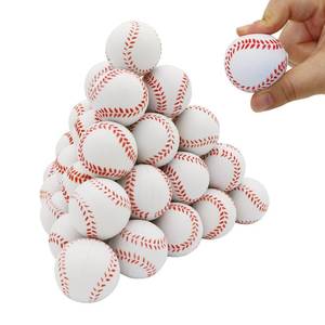 lot 5522 image: Urspasol 40 PCS Baseball Stress Balls for Kids 1.6 inch Baseball Party Favors Mini Sports Ball Small Foam Baseballs Squeeze Ball Stress Relief for School Carnival Reward