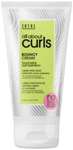 lot 6129 image: ALL ABOUT CURLS Bouncy Cream  For Curly Hair Styling  Moisturize, Define and Enhance Texture  Reduce Frizz and Boost Shine  Soft Definition  Vegan and Cruelty Free  Sulfate and Paraben Free  5.1 Fl Oz