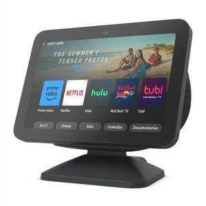 lot 6393 image: Echo Show 8 (3rd Gen) Adjustable Stand with USB-C Charging Port  Charcoal
