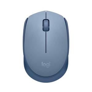 lot 6432 image: Logitech M170 Wireless Mouse for PC, Mac, Laptop, 2.4 GHz with USB Mini Receiver, Optical Tracking, 12-Months Battery Life, Ambidextrous - Blue Grey