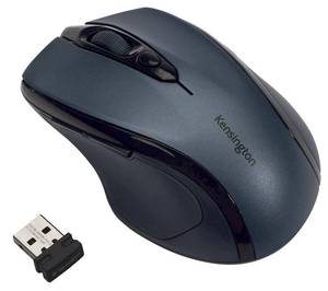 lot 6434 image: Kensington Pro Fit Mid-Size Wireless Mouse, Graphite Gray (K72423AM)