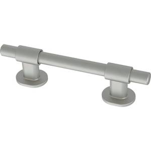 lot 6482 image: Franklin Brass P44364-SNM-B Bar Adjustable Cabinet Pull, 1-38ft to 4ft (35-102mm), 5-pack, Satin Nickel