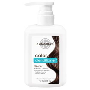 lot 6498 image: Keracolor Clenditioner MOCHA Hair Dye - Semi Permanent Hair Color Depositing Conditioner, Cruelty-free, 12 fl oz (Pack of 1)