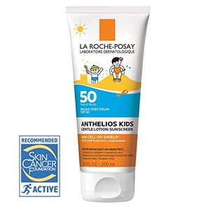 lot 8068 image: La Roche-Posay Anthelios Kids Gentle Lotion Sunscreen SPF 50, Broad Spectrum SPF  Antioxidants, Sunscreen For Kids, Octinoxate and Oxybenzone-Free, Pediatrician Tested, Non Comedogenic, Oil Free