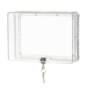 lot 8090 image: Honeywell Home CG512A1009 Large Thermostat Guard, Fits Thermostats 8. 25in W x 5. 75in H or Smaller Clear
