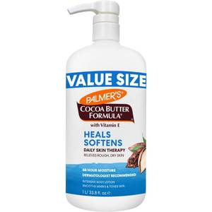 lot 8099 image: Palmerfts Cocoa Butter Formula Daily Skin Therapy Lotion, Pump Bottle, 33.8 Ounces