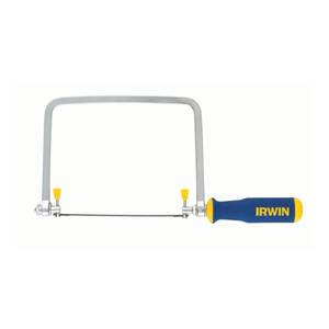 lot 8141 image: IRWIN Tools ProTouch Coping Saw (2014400), Blue and Yellow