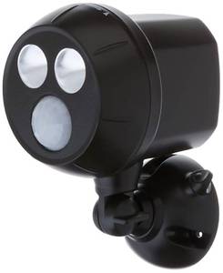 lot 9017 image: Beams MB390 400 Lumen Wireless Battery Powered Motion Sensing Ultra Bright LED Spotlight, 2-Pack, Brown
