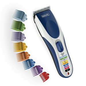 lot 9025 image: Wahl Color Pro 21-Piece Cordless Color Coded Clipper Set - Retail $90.49
