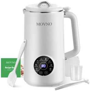 lot 9066 image: A 8 IN 1 Nut Milk Maker Machine, 1000ml Capacity Homemade Almond, Oat, Coconut, Soy, Plant Based Milks and Non Dairy Beverages, Automatic Soy Milk Maker Blender with Delay StartKeep WarmBoil Water