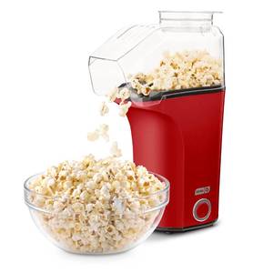 lot 9079 image: DASH Hot Air Popcorn Popper Maker with Measuring Cup to Portion Popping Corn Kernels  Melt Butter, 16 Cups - Red