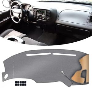 lot 9087 image: KEYOOG Dashboard Cover Dash Mat Fit for 2003-1997 Fo-rd F-150,1999-1998 F-250,02-97 Expedition Car Dash Board Mat Anti-Glare Carpet,Non-Slip Pad Sunshield Protector (Grey)