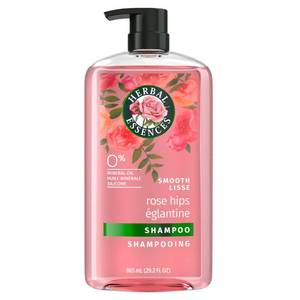 lot 10147 image: Herbal Essences Rose Hips Shampoo - Smooth, Shiny Hair with Vitamin E and Jojoba, Safe for Color Treated Hair, Floral Scent, Cruelty-Free, Dermatologist-Tested, 29.2 Fl Oz