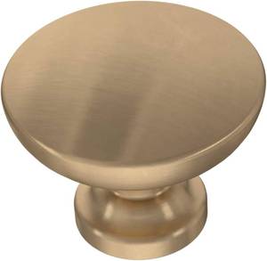 lot 10165 image: Franklin Brass Fulton Cabinet Knob, Champagne Bronze, 1-316 in (30mm) Dresser Drawer Pull, P29523Z-CZ-B