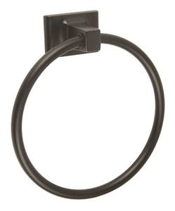 lot 10175 image: Design House 539239 Millbridge Classic Towel Ring for Bathroom Oil Rubbed Bronze