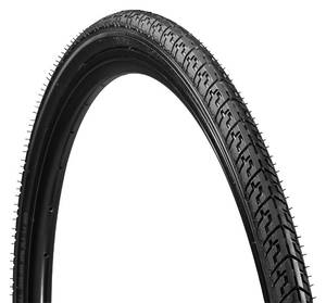 lot 10202 image: Schwinn Replacement Bike Tire, 700c x 38 Hybrid Bike Tire, Combination Tread, Puncture Guard, Fits Internal Rim Widths 17mm to 23mm, PSI Range 50 to 75