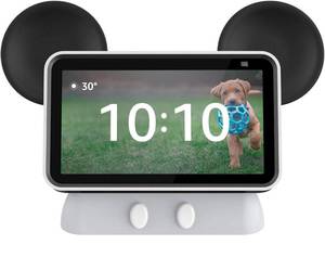 lot 10203 image: Made for Amazon, Disney Mickey Mouse Steamboat Willie-inspired stand for Amazon Echo Show 5 (1st and 2nd Gen)