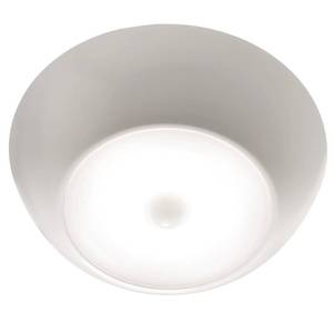 lot 10205 image: Beams MB990 300 Lumen LED UltraBright Wireless Battery Powered Motion Sensing IndoorOutdoor Ceiling Light, 1-Pack, White