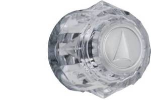 lot 10251 image: Delta Faucet H31 Single Clear Knob Handle Kit