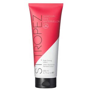 lot 10255 image: St.Tropez Gradual Tan Watermelon, Daily Firming Lotion, Hydrating Self Tan Moisturizer, 5 Skincare Benefits, Vegan, Natural and Cruelty Free, 6.7 Fl Oz