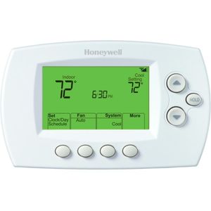 lot 10277 image: Honeywell Home - 7-Day Programmable Thermostat with Wi-Fi Capability - White - Retail $236.68