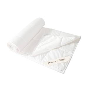 lot 11437 image: YOUR MOON Summer Lightweight Wool Comforter - Breathable and Thin Duvet Insert for Hot Sleepers, 100% Australian Wool Filling 100gsm with Pure Cotton Shell-King Size (White) - Retail $95.46