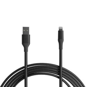 lot 12406 image: Amazon Basics USB-A to Lightning ABS Charger Cable (10 feet), MFi Certified for Apple iPhone 14 13 12 11 X Xs Pro, Pro Max, Plus, iPad, 10,000 Bend Lifespan, Black
