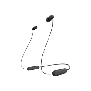 lot 12438 image: Sony - WIC100 Wireless In-ear Headphone - Black