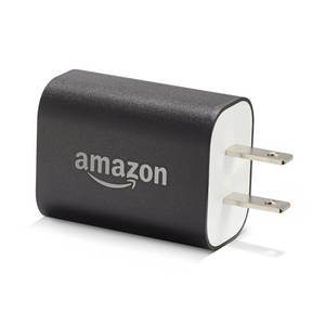 lot 12448 image: Amazon 9W Official OEM USB Charger and Power Adapter for Fire Tablets, Kindle eReaders, and Echo Dot
