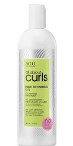 lot 4470 image: ALL ABOUT CURLS High Definition Gel  For Curly Hair Styling 15 oz