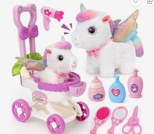 lot 11436 image: Cleboen Electric Unicorn Toy Ages 3
