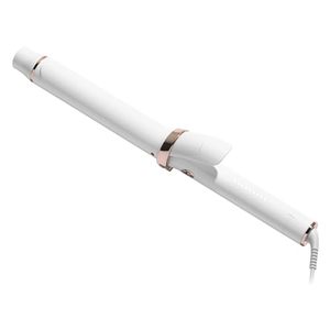 lot 1282 image: T3 SinglePass Curl X Extra-Long Barrel Curling Iron with 9 Heat Settings and Ceramic Barrel for Fast Styling and Lasting Results on All Hair Types - Retail $129.63