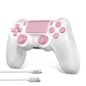 lot 2175 image: INVICEQ PS4 Controller Wireless, with USB Cable800mAh BatteryDual Vibration6-Axis Motion Control3.5mm Audio JackMulti Touch PadShare Button, PS4 Controller Compatible with PS4SlimProPC