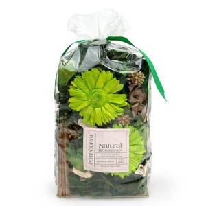 lot 2180 image: Naturally Fragrance Potpourri Bag Home Dcor  Floral Petals Vase and Bowl Filler Decoration Yuzu Lime (Green)