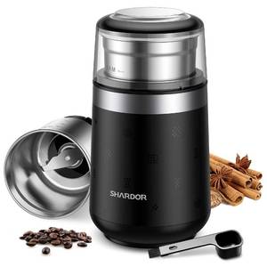 lot 2230 image: SHARDOR Super Silent Coffee Grinder, Herb, Spice, Electric Coffee Bean and Espresso Grinder with 1 Removable Stainless Steel Bowl