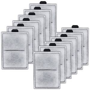 lot 2263 image: HiTauing 12 Packs PF-L Carbon Cartridge for Top Fin Silenstream PF20, PF30, PF40 and PF75 Power Filters
