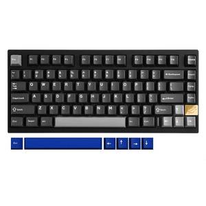 lot 2282 image: YUNZII AL75 Wireless Mechanical Gaming Keyboard,Full Aluminum CNC,75% Layout,BT2.4GWired,Hot Swap,Creamy Switches,TKL Gasket,RGB Backlight,Programmable for MacWin (Black, Cocoa Cream Switch) - Retail $90.52