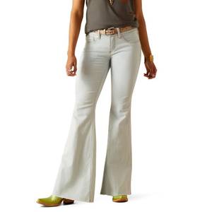 lot 2305 image: ARIAT Womens Perfect Rise Ophelia Flare, Ice, 25 Long