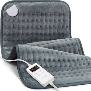 lot 2369 image: Heating Pad for Back and Period Cramps, Portable Heating Pad for Neck and Shoulders and Back with Auto Shut Off Large, Machine Washable, Christmas Gifts for Women, Men